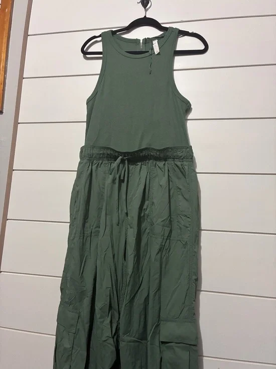 Anthropologie daily practice messa jumpsuit size LP - Picture 5 of 10